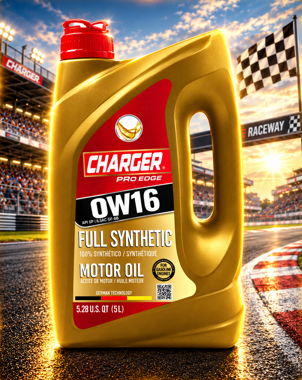 0W16 Full Synthetic Motor Oil – Charger ProEdge Lubricants